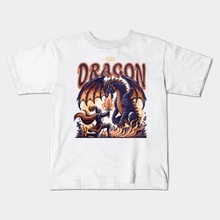 Dragon and Knight Kids T-Shirt